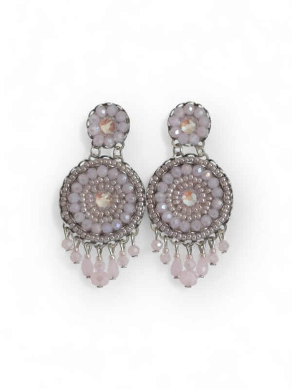 KJE-299 Soft pink crystal chandeliers large Soft pink Swarovski crystal chandeliers large