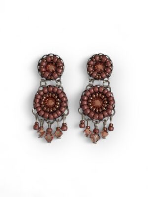 Rose gold chandeliers