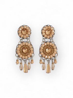 Caramel crystal chandeliers
