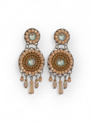 Caramel crystal medium chandeliers