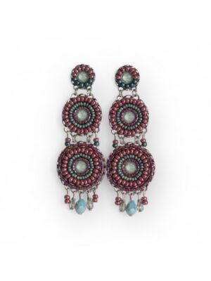 Multicolour crystal chandeliers