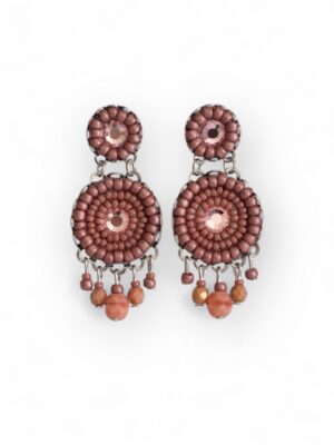 Blush mauve crystal chandeliers