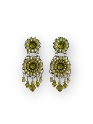 Olive mini crystal chandeliers