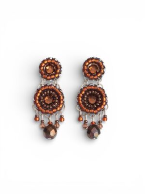 Brown Swarovski crystal chandeliers (S)