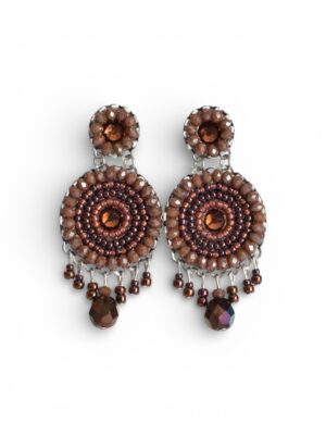 Brown bronze large chandeliers