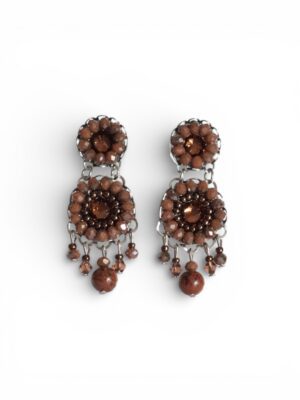 Brown crystal chandeliers V2