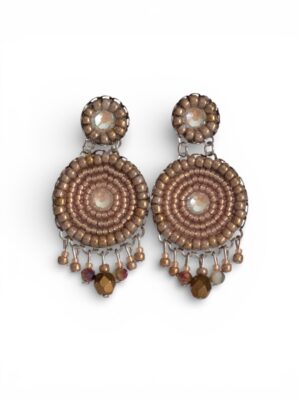 Blush gold crystal chandeliers (L)