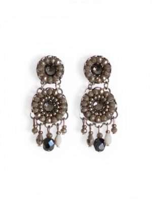 Metallic crystal chandeliers (S)