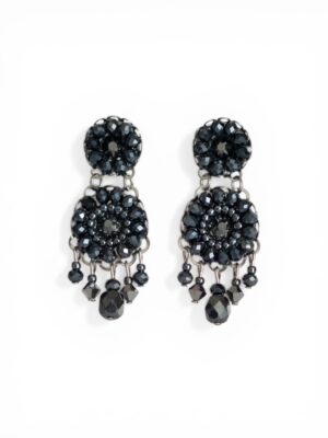 Black metallic chandeliers (S)