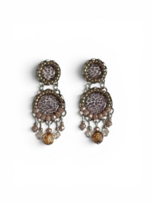 Leopard print chandeliers (S)